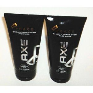2 AXE Smooth Things Over Face Wash PEACE Ultra Smooth Skin 5 fl oz/147 ml each